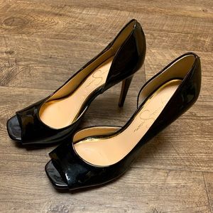Jessica Simpson Black Heels